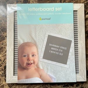 Letter Board Set | Gray & White